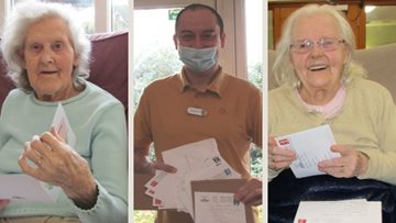 Postal greetings day for Horsham Residents